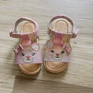 Sugar Bear Toddler Pink Sandals – Size 7 (Style 60016625)